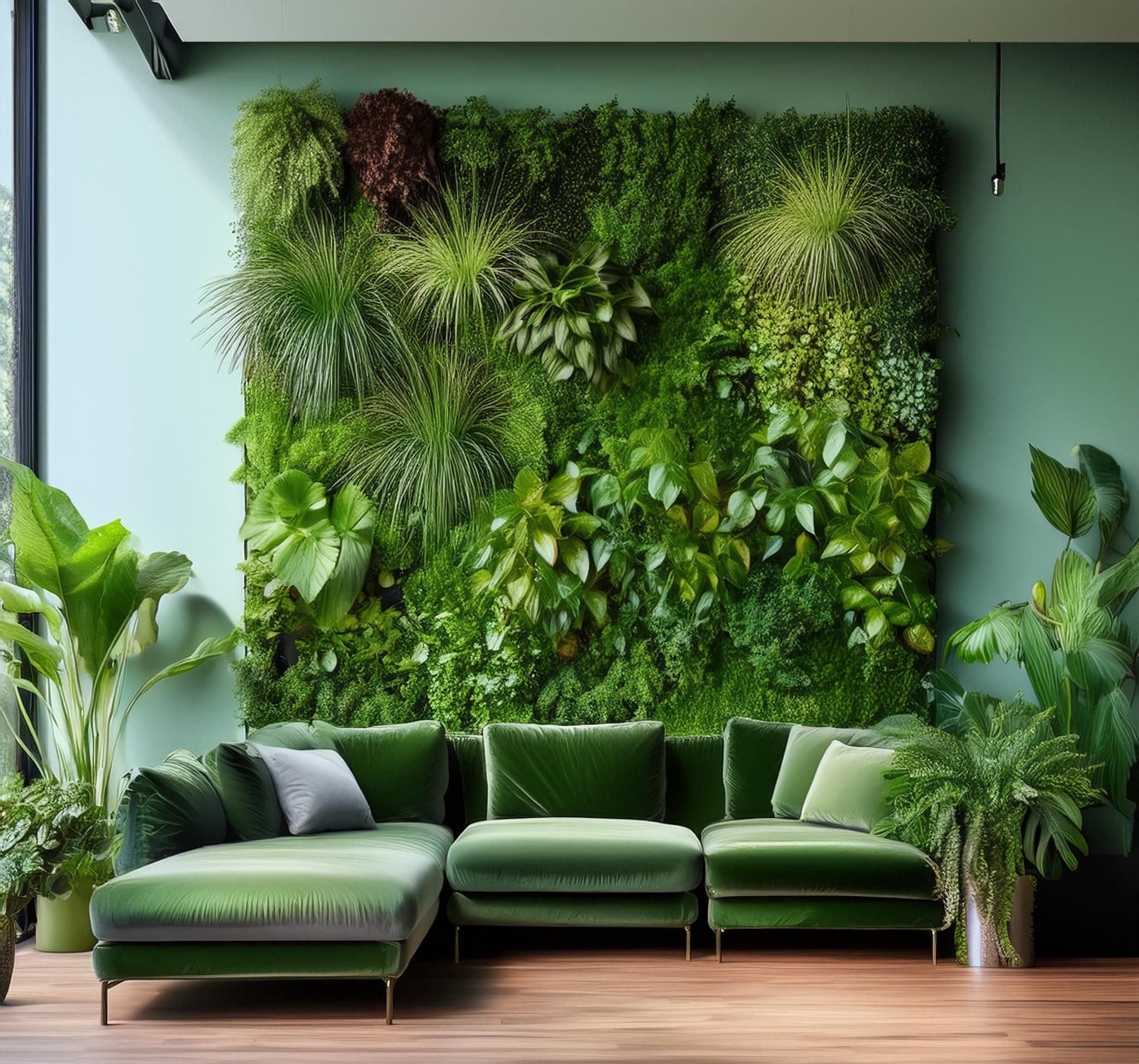 vertical wall gardening