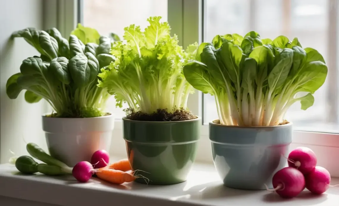 Discover 5 quick-growing indoor vegetables you can harvest in just a month! Perfect for small spaces and fresh homegrown produce.